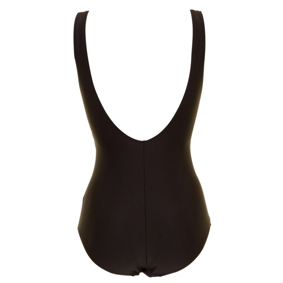 Badetoj Missya | Samos Swimsuit - Black/Gold