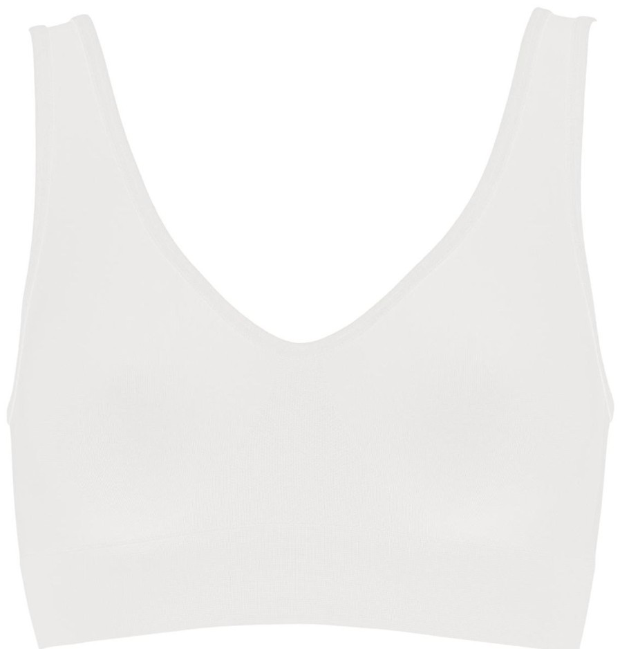 Lucia Basis Missya | Lucia Bra Top Wide Straps - White