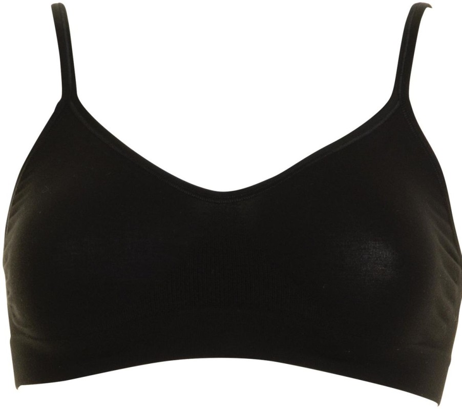 Lucia Basis Missya | Lucia Bra Top Bamboo - Black