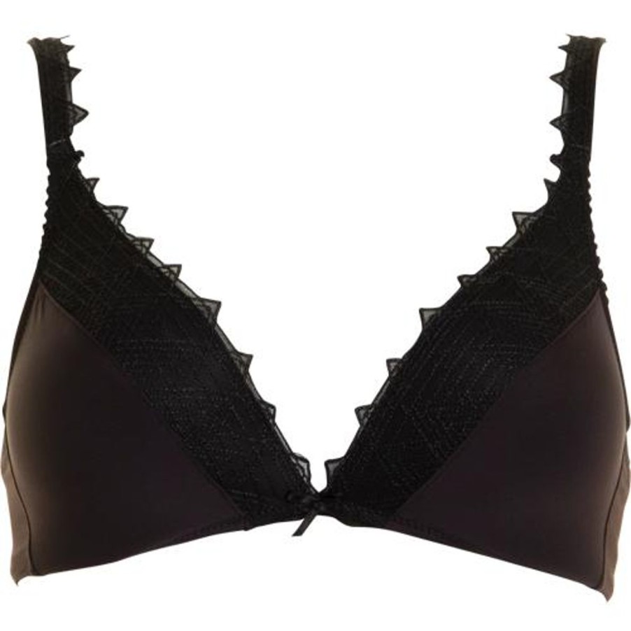 Undertoj Missya | Zoey Wireless Bra - Black