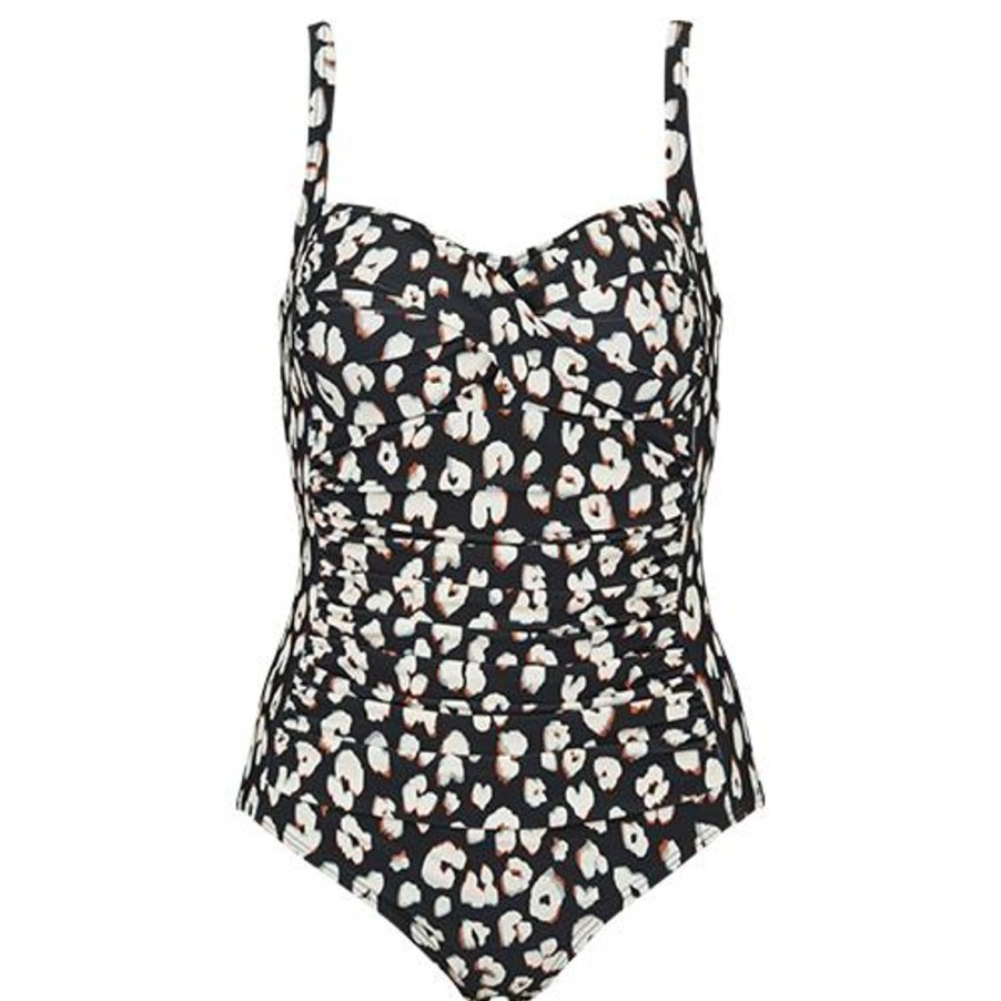 Badetoj Missya | Milano Swimsuit - Black W Print