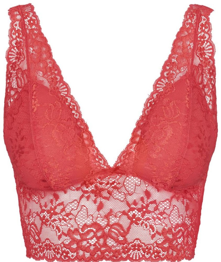 Undertoj Missya | Nicole Bra Top - Goji Berry Red