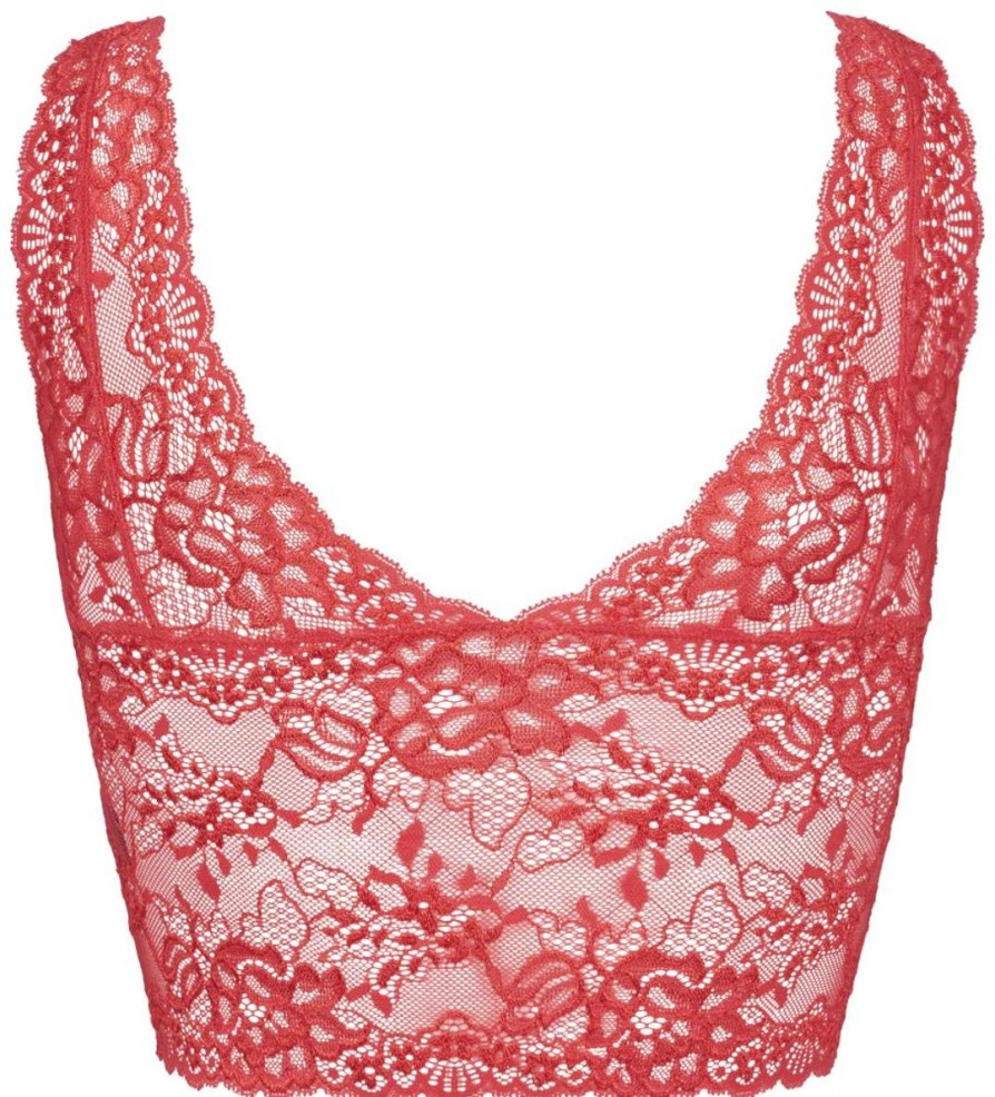 Undertoj Missya | Nicole Bra Top - Goji Berry Red