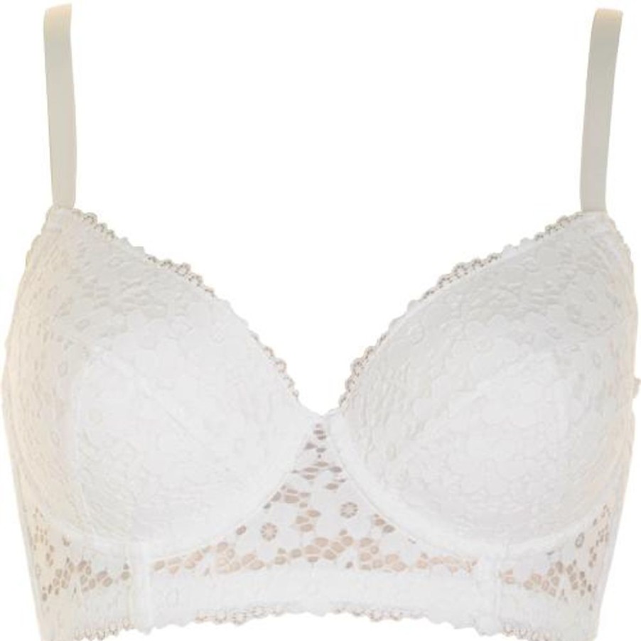 Undertoj Missya | Rose Bra Fill - White