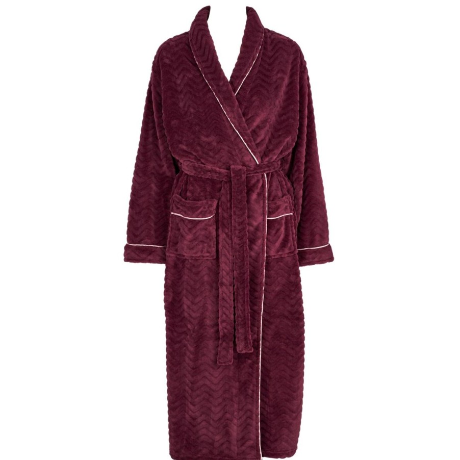 Hyggetoj Missya | Filipa Robe - Burgundy