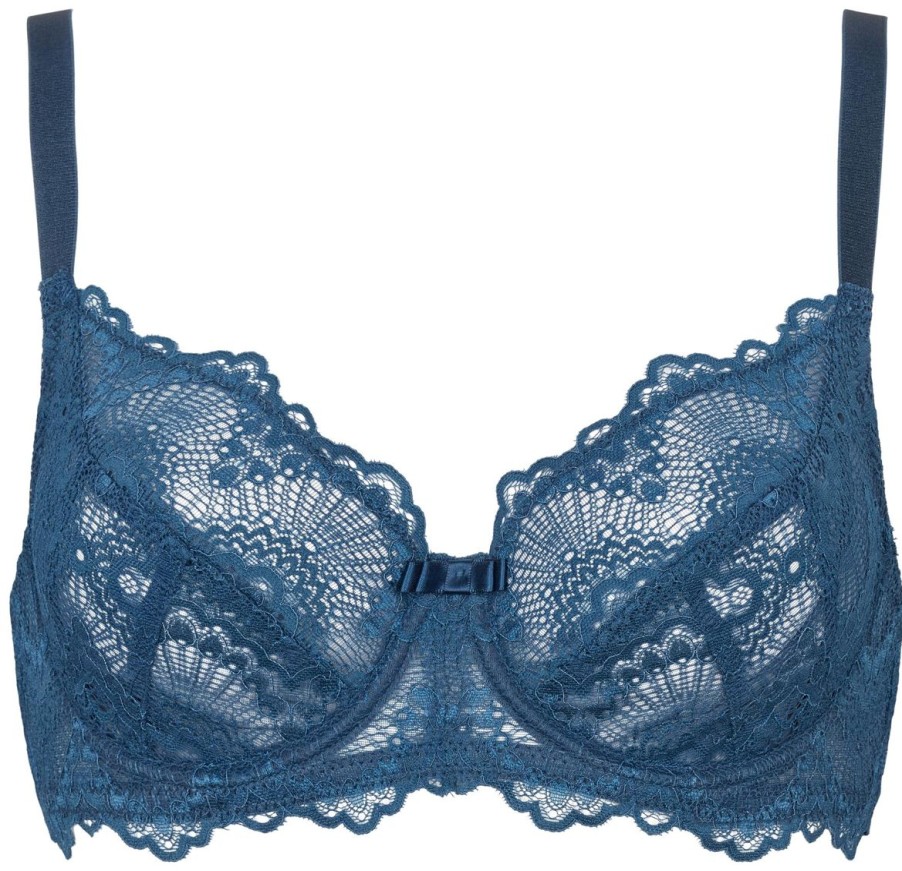 Undertoj Missya | Tanya Wire Bra - Dark Denim Blue