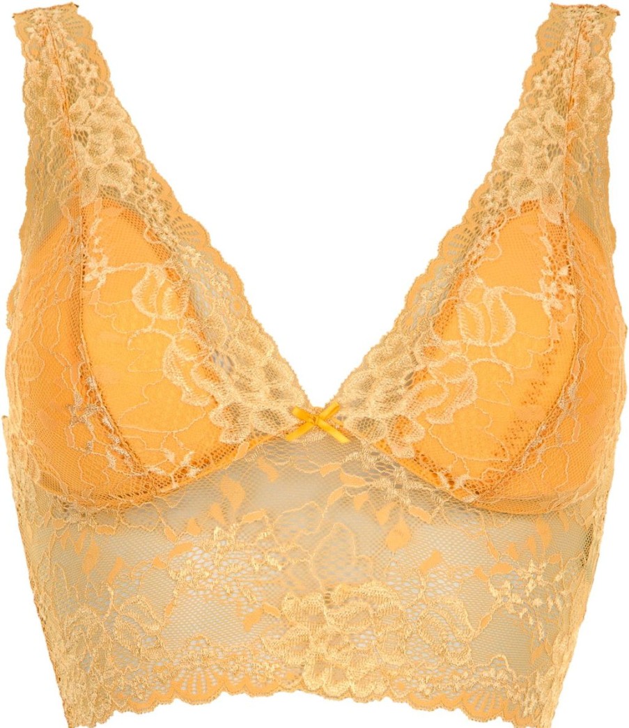 Undertoj Missya | Nicole Bra Top - Old Gold