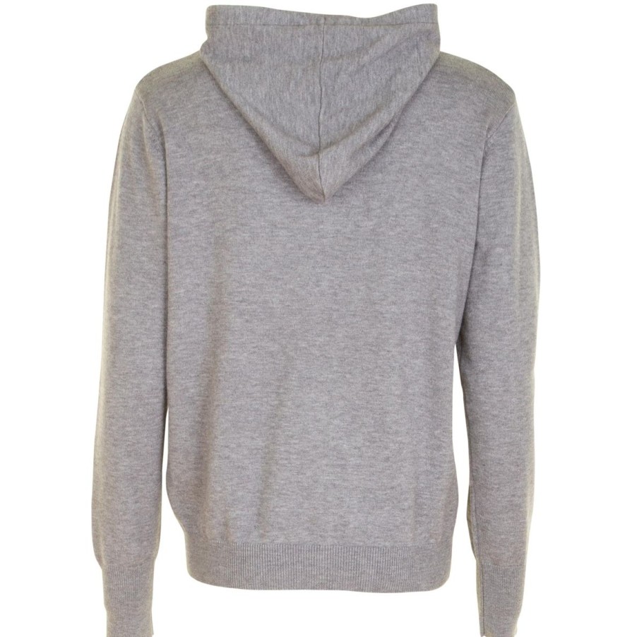 Hyggetoj Missya | Lazy Hoodie W. Rib - Grey Melange