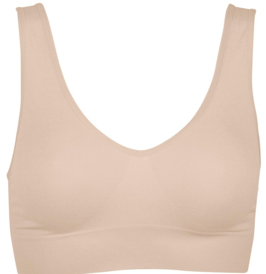 Lucia Basis Missya | Lucia Bra Top Widestrap Bamboo - Nude